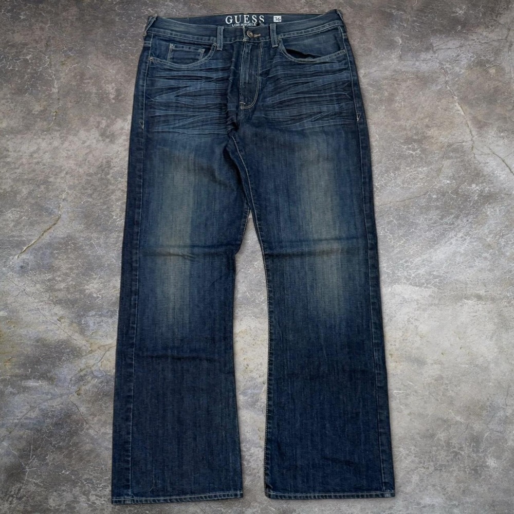 Vintage Guess Cliff Bootcut Jeans Men's Size 36x32.5 Western Boot Denim Y2K